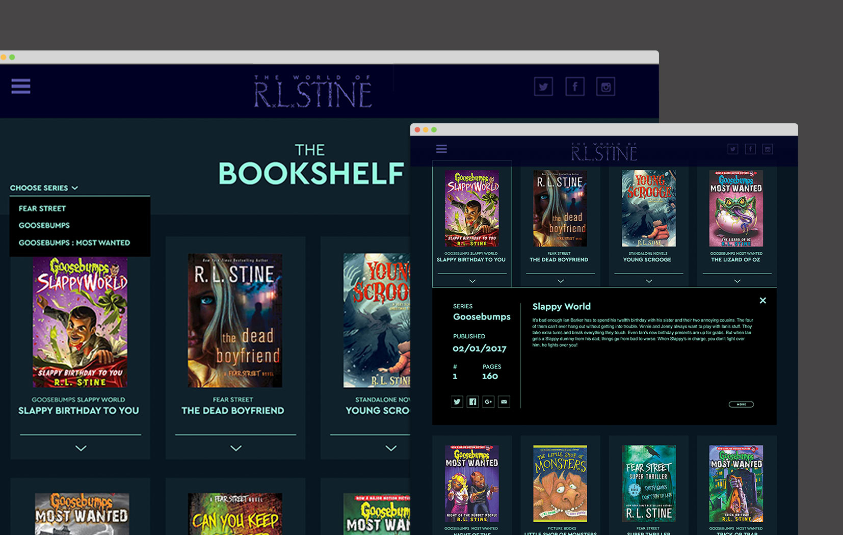 RLStine_Bookshelf RLStine_Bookshelf